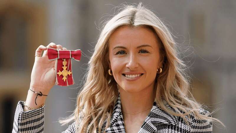 Leah Williamson was made an OBE at Windsor Castle on Wednesday afternoon