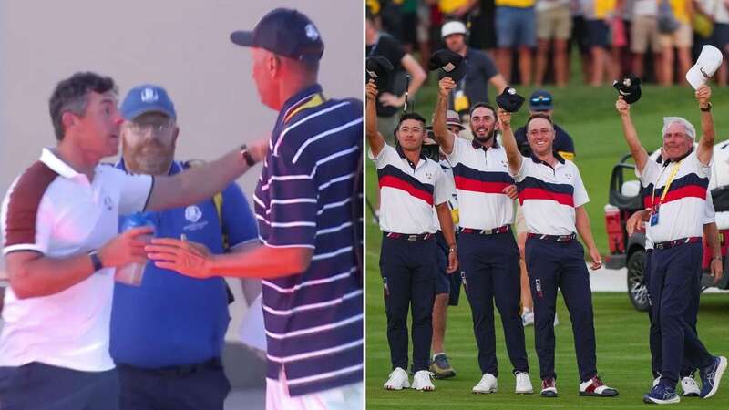 Rory McIlroy clashed with Jim "Bones" McKay in the Marco Simone car park.