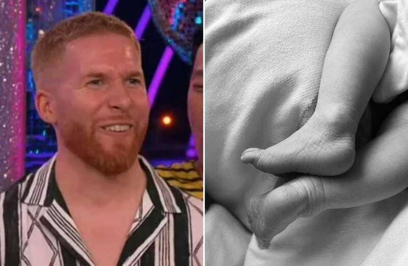 Neil Jones 'can't stop smiling' as he returns to Strictly after becoming a dad