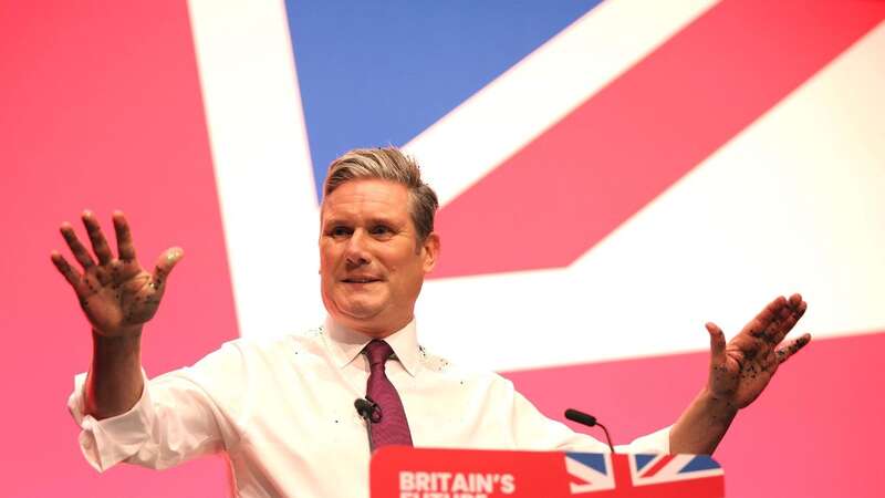 Labour leader Keir Starmer delivered his conference speech in Liverpool (Image: ADAM VAUGHAN/EPA-EFE/REX/Shutterstock)