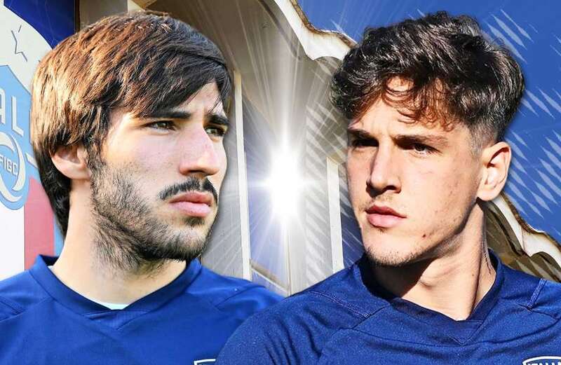 Cops quiz Tonali and Zaniolo over alleged illegal betting as pair leave Italy