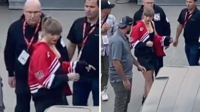 Taylor Swift is in attendance for the Denver Broncos game (Image: Swift)