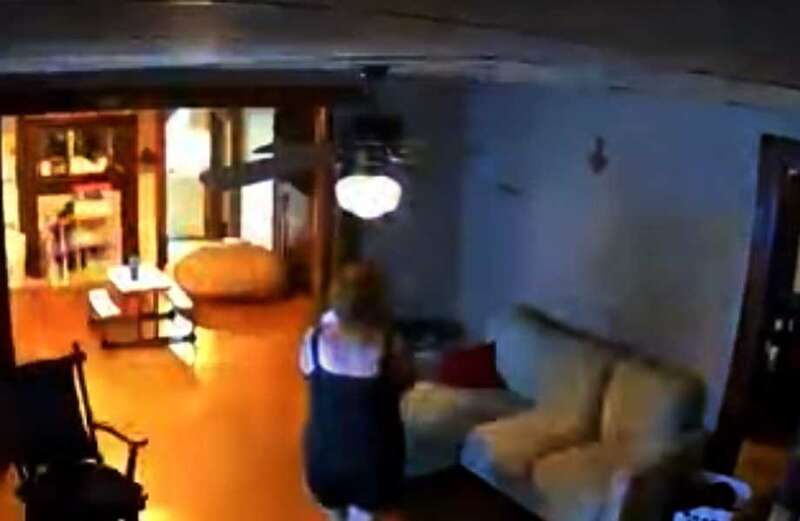 Family shares terrifying videos of 'paranormal activity' tormenting them at home