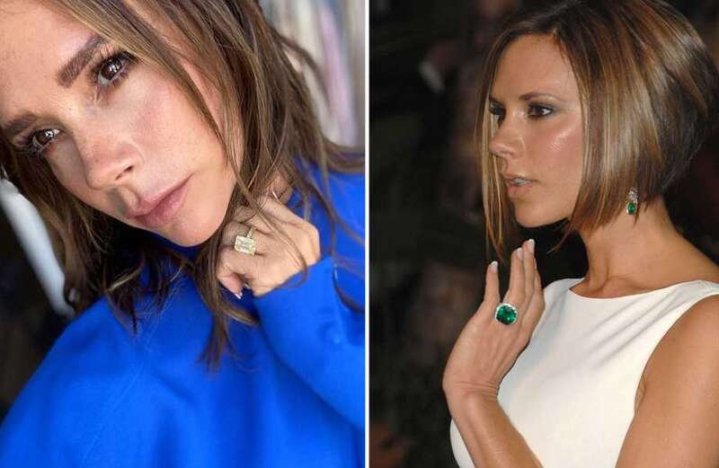 Victoria Beckham's fifteen engagement rings from David Beckham revealed