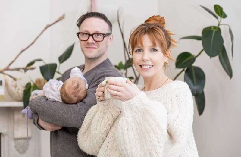 Stacey Dooley shows her luxury  home as she throws Kevin surprise birthday bash