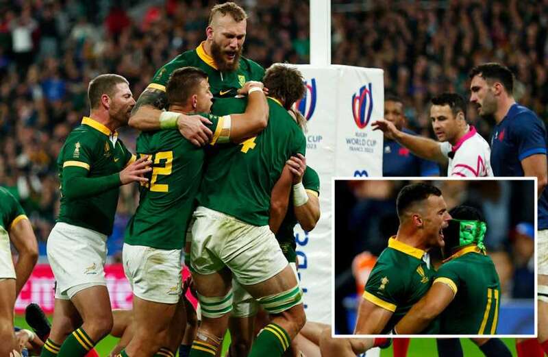 Springboks stun hosts to set up England semi in repeat of 2019 final