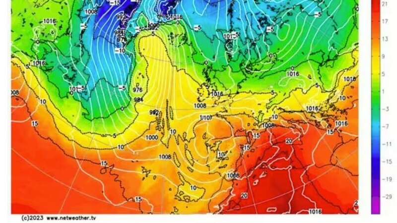 Temperatures could go close to 20C following the present cold snap (Image: James Linsell-Clark/ SWNS)