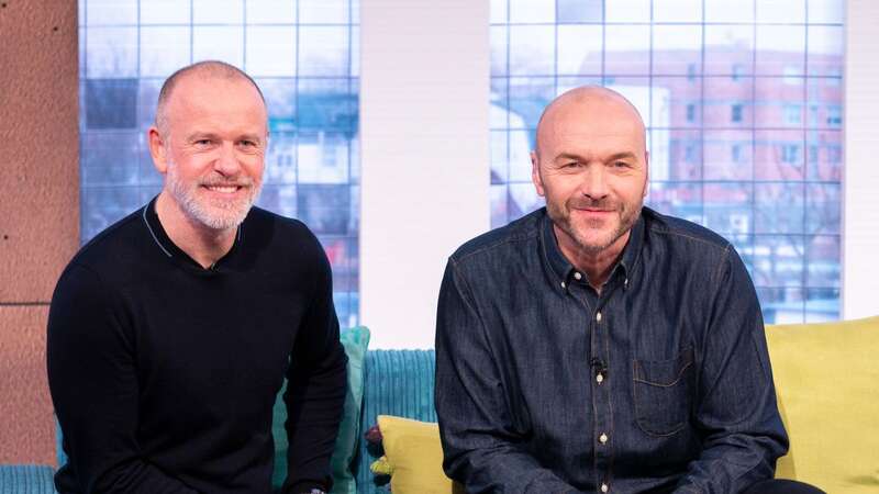 Tim co-hosts Sunday Brunch with chef Simon Rimmer (Image: Steve Meddle/REX/Shutterstock)