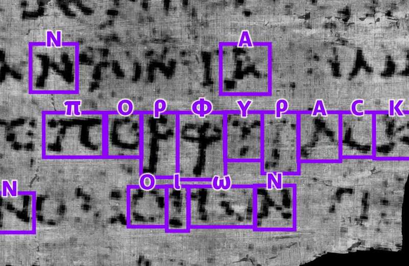 Mysterious message from ancient scroll burned by Vesuvius finally revealed by AI