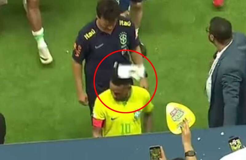 Neymar 'threatens to BOYCOTT Brazil qualifier' after being hit by box of popcorn