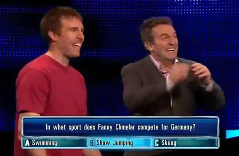 Skier Fanny Chmelar gets revenge on Bradley Walsh after viral clip