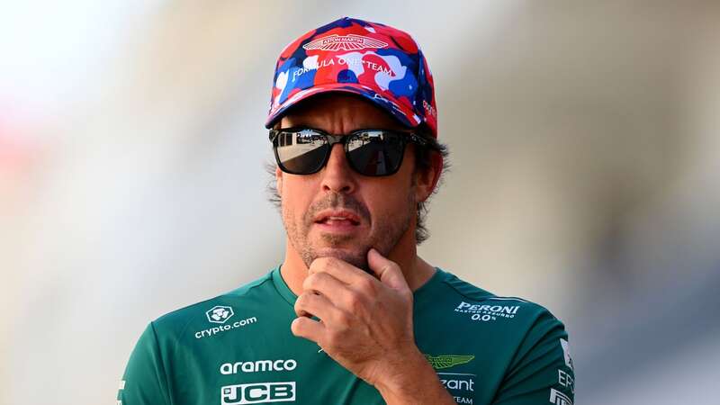 Fernando Alonso is currently driving for Aston Martin (Image: Clive Mason/Getty Images)