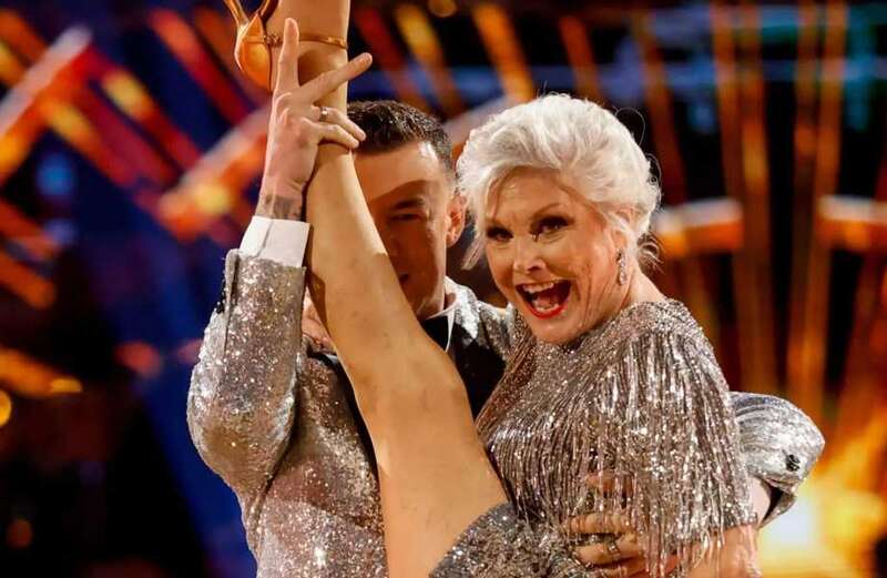 Angela Rippon reveals how she gets through shows & admits shock at splits