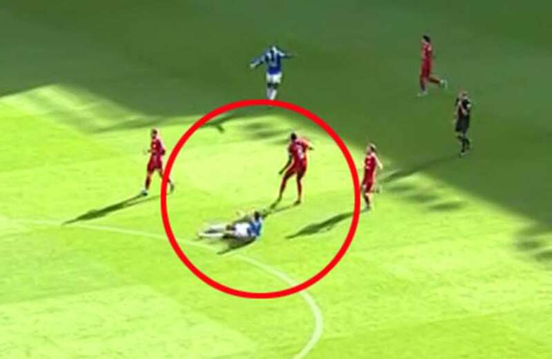 Fans slam 'rigged' Merseyside derby as Liverpool's Konate dodges second yellow