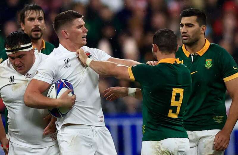 Owen Farrell hit by little-known rule again as South Africa gifted three points