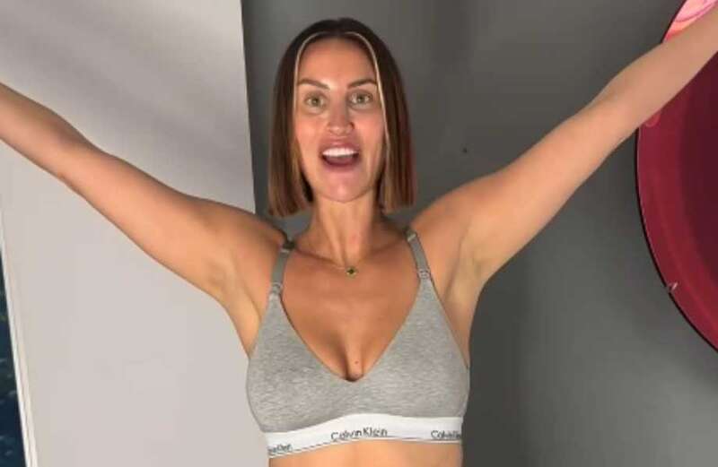 Ferne McCann celebrates impressive weight loss three months after giving birth