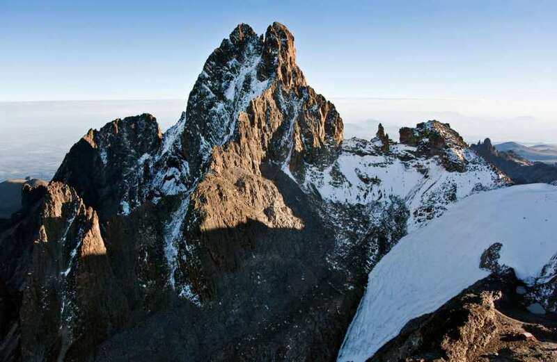 The climber was one of eight in an all-women