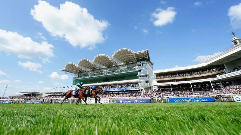 Mawj (far side) battled bravely to secure the prize from 6-4 favourite Tahiyra (Image: PA)