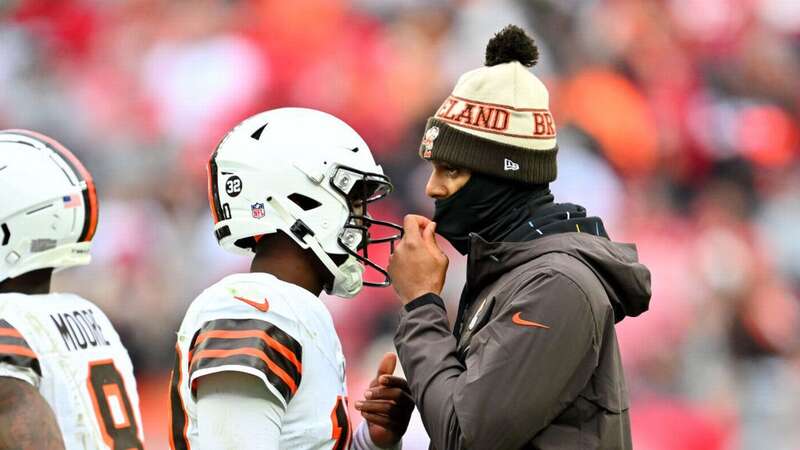 INDIANAPOLIS, INDIANA - OCTOBER 22: Deshaun Watson #4 of the Cleveland Browns walks off the field after beating the Indianapolis Colts 39-38 at Lucas Oil Stadium on October 22, 2023 in Indianapolis, Indiana. (Photo by Dylan Buell/Getty Images) (Image: Photo by Dylan Buell/Getty Images)