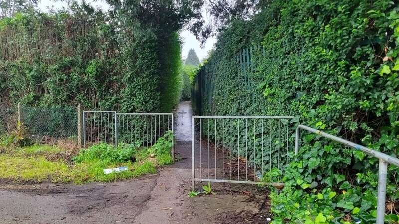 The alleyway where Lauren was attacked (Image: Nottingham Post/ Joel Moore)