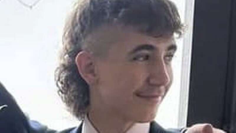 A teenager fell foul of school rules after getting his hair cut into a mullet (Image: Naomi Jenkins / SWNS)