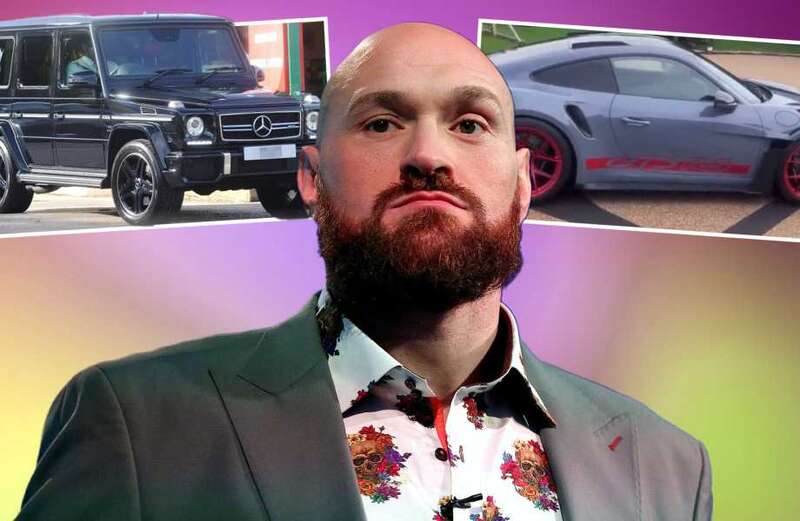 Tyson Fury's car collection includes two new £384k Rolls & £20k Vauxhall