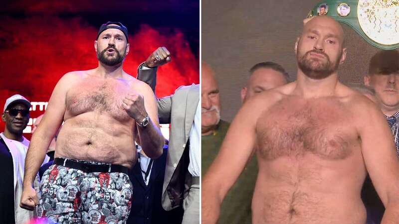 Tyson Fury completes 72lb body transformation for Francis Ngannou fight