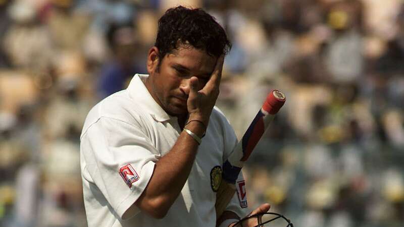 Sachin Tendulkar was accused of ball tampering in 2001 (Image: Hamish Blair/ALLSPORT/Getty Images)