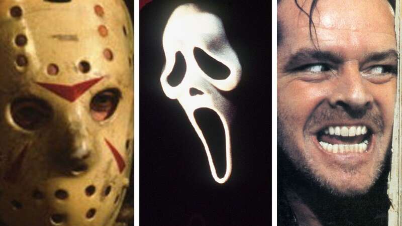 A trio of terror: Jason Vorhees in Friday the 13th, Ghostface in Scream and Jack Torrance - memorably played by Jack Nicholson - in The Shining. (Image: Paramount Pictures/Warner Brothers/ Dimension Films/ Columbia-EMI)