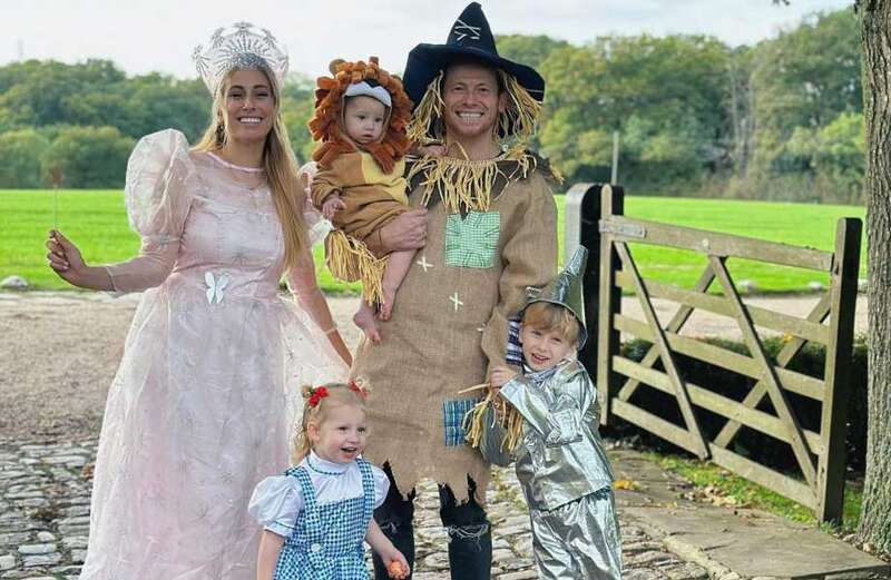 Stacey Solomon shares sweet snaps of all the family transformed for Halloween