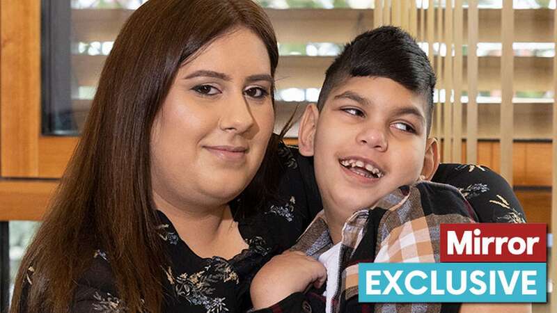 Ayisha Hussain and son Musa (Image: Daily Mirror)