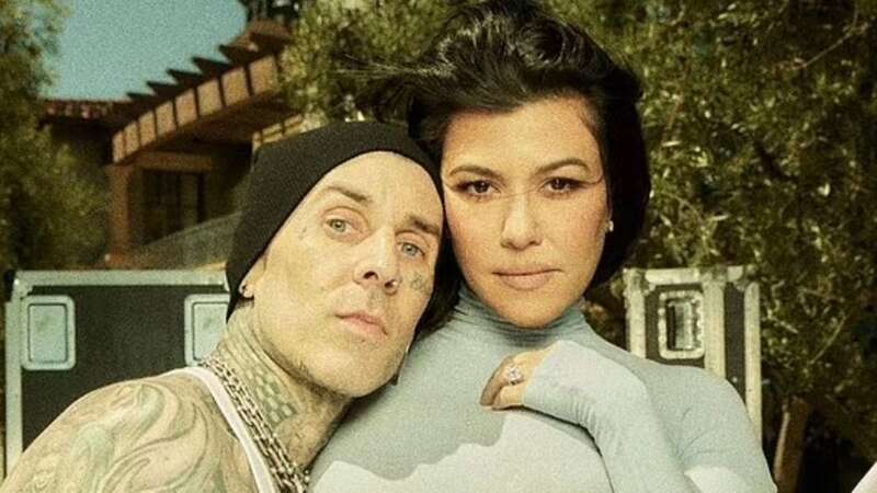 Kourtney Kardashian and Travis Barker