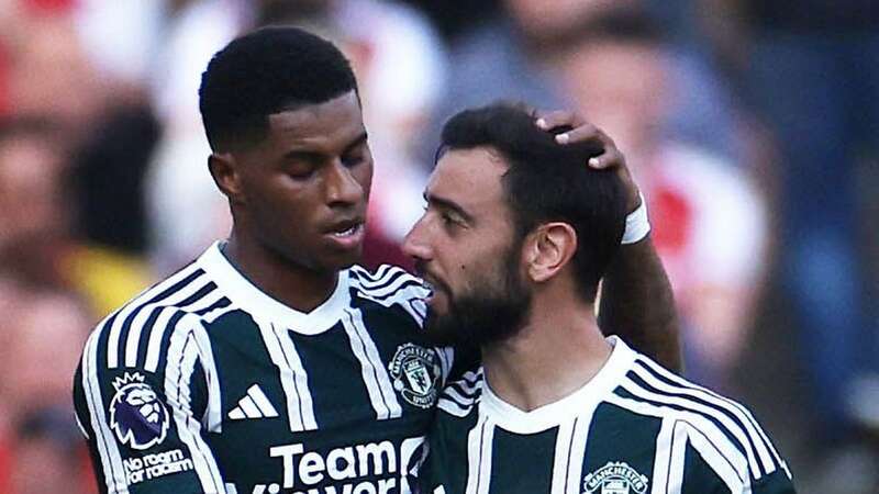 Marcus Rashford and Bruno Fernandes have not been at their best this season for Manchester United (Image: NEIL HALL/EPA-EFE/REX/Shutterstock)