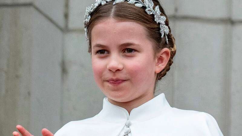 Princess Charlotte revealed she liked spiders during a meeting with Sir David Attenborough (Image: UK Press via Getty Images)