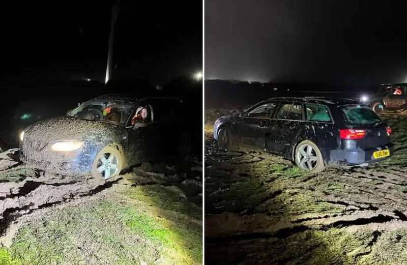 It took a 4x4 rescue team all evening to free trapped families