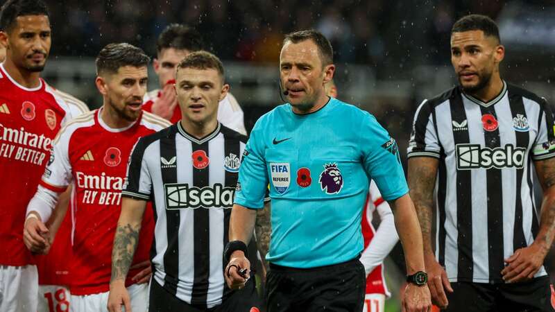 Anthony Gordon scored a controversial goal on Saturday (Image: CameraSport via Getty Images)