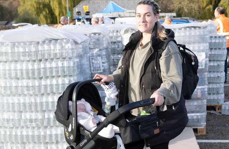 I'm a new mum with NO water…I can't wash baby clothes & get through many bottles