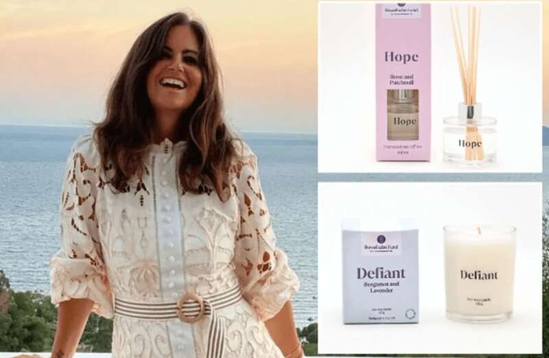 Dame Debs inspires stunning new range of scented candles for Bowelbabe Fund