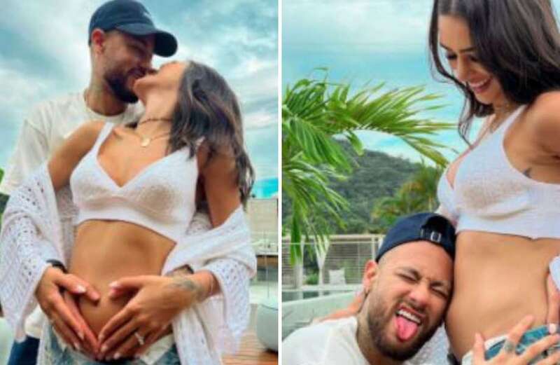 Who is Neymar's girlfriend Bruna Biancardia and how many children do they have?