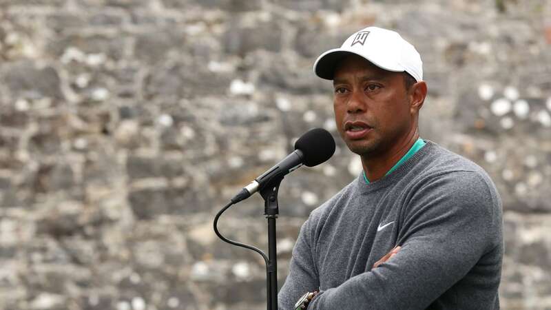 Tiger Woods has answered all questions regarding his virtual golf league, the TGL (Image: (Photo by Oisin Keniry/Getty Images))