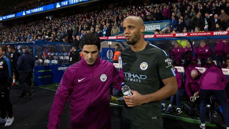 Kompany explains what Man City stars would do when Arteta got "too intense"