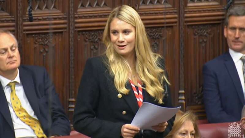 Youngest peer Charlotte Owen gives gushing Lords speech thanking Boris Johnson