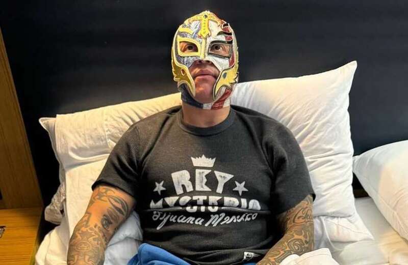 Find out how long Rey Mysterio will be out following knee surgery