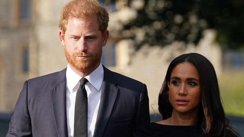 Prince Harry was told to travel to Scotland without his wife, Meghan (Image: POOL/AFP via Getty Images)