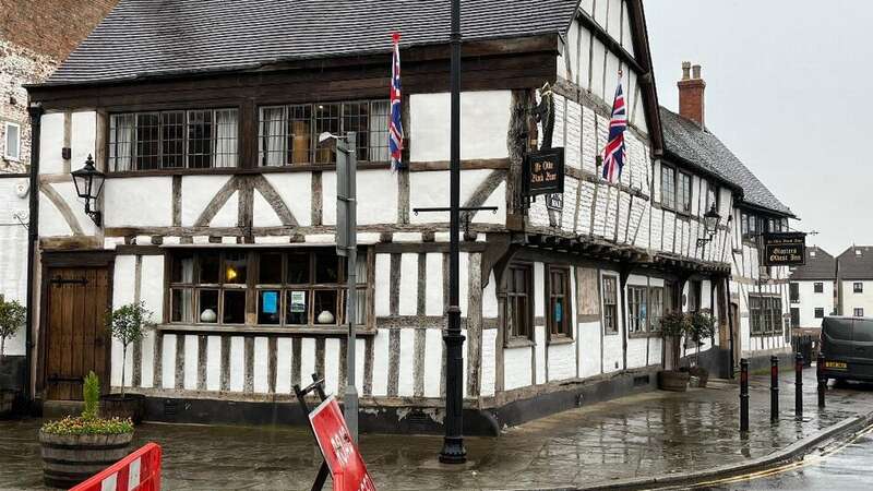 The pub, believed to be Britain