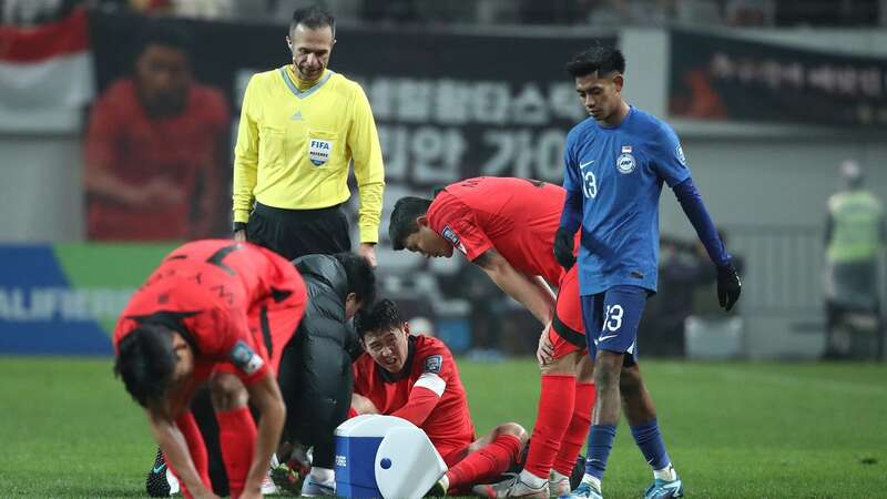 Son Heung-min gave Tottenham fans a scare (Image: JUNG YEON-JE/AFP via Getty Images)