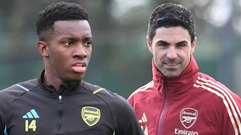 Mikel Arteta made U-turn on Eddie Nketiah after seeing him in Arsenal training