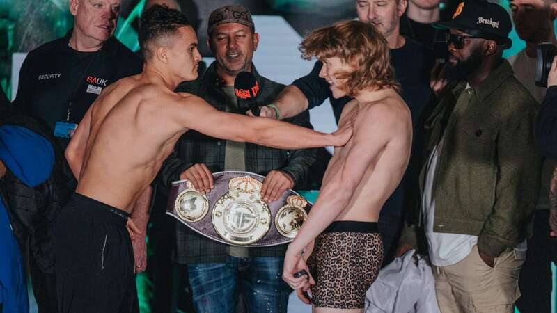 Jarvis (left) fights BDave at Misfits Boxing 11 tonight in London