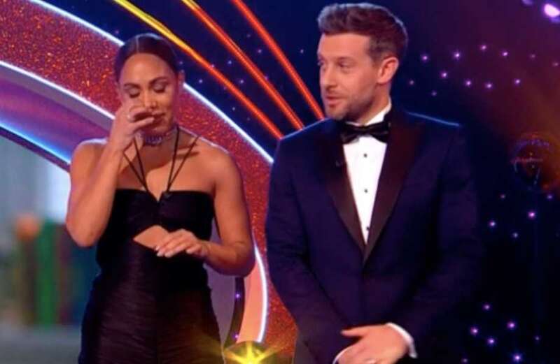 The sports presenter struggled to get her lines out after hearing the story of a young lad