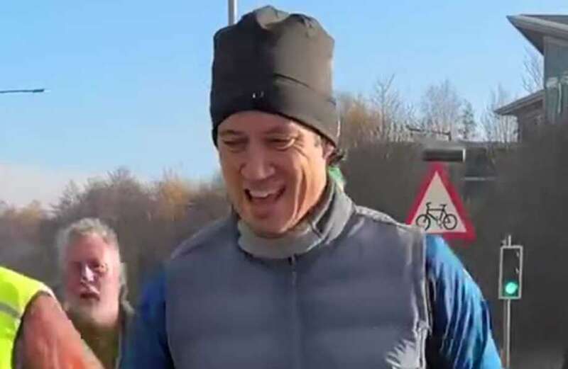 Vernon has revealed that parts of him are falling off after the 116-mile run